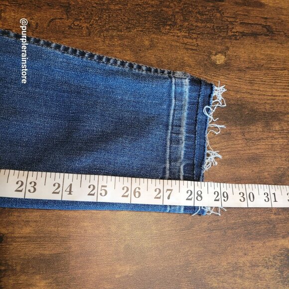 Madewell Jeans Size 28 Skinny 10" High Rise Tummy Control Rosecliff Wash H6319 - Picture 10 of 12